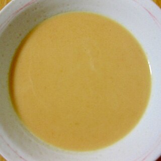 大豆水煮とにんじんのスープ